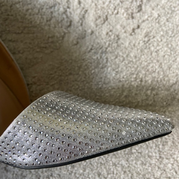 MIA // Ciana Pointed Toe D'Orsay Rhinestone Pump // Size 7.5 - Picture 8 of 13